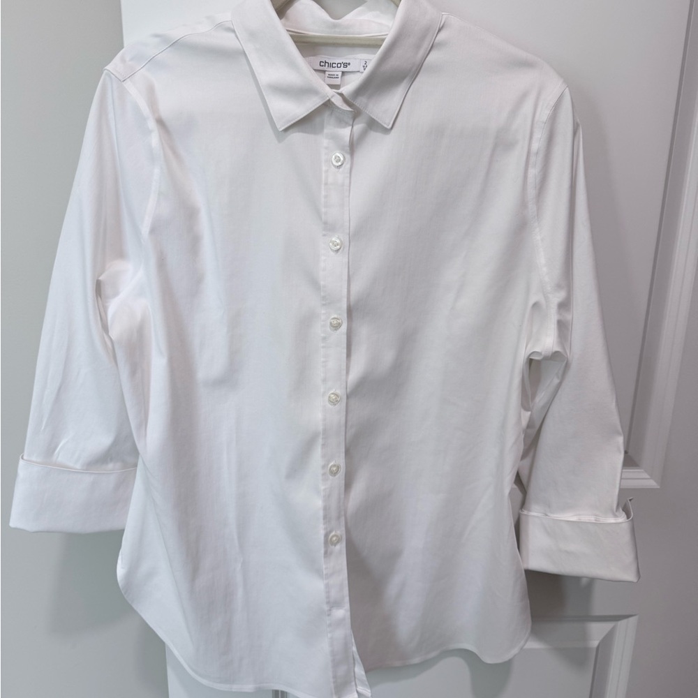 Chico's No-iron Stretch Shirt